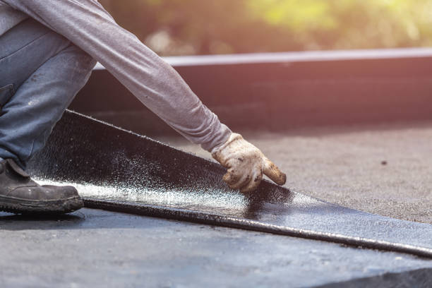 Professional Crawl Space Encapsulation technician working in Phelps, NY